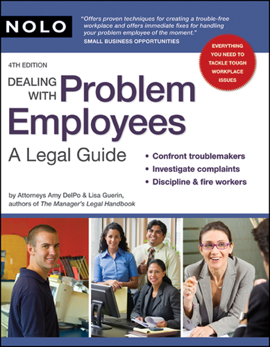 Title details for Dealing with Problem Employees by Amy DelPo - Available